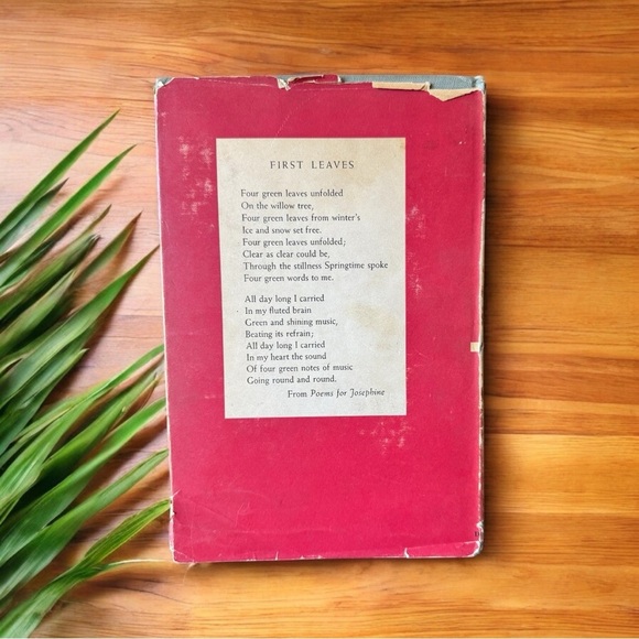 Vintage Poems for Josephine by Kathryn Worth - Signed First Edition - Picture 2 of 11